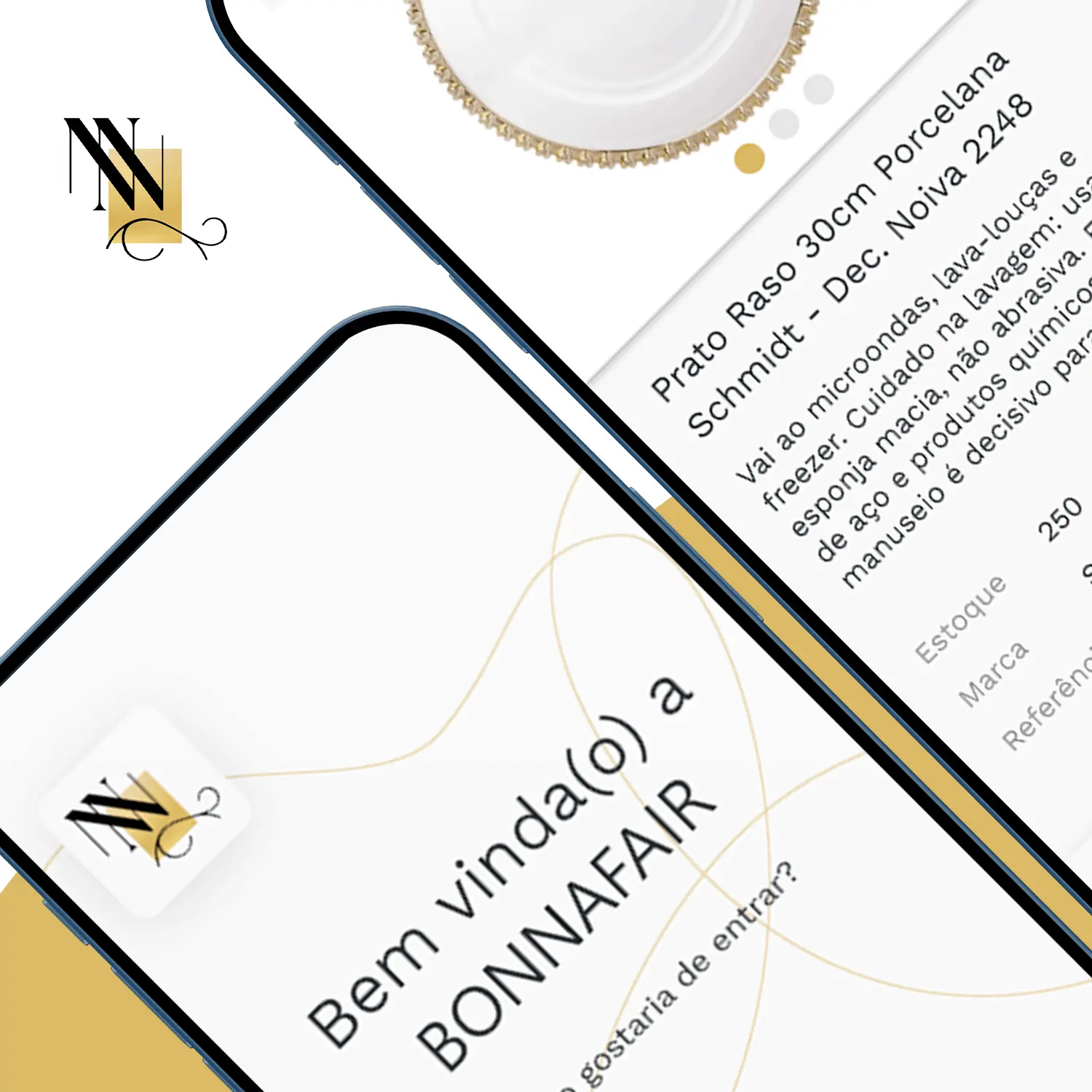 Imagem principal destacando o projeto Bonnafair, representando seu design e propósito