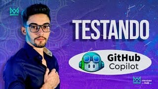 Testando IA GitHub Copilot - Futuro da Programação