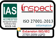 empresas desenvolvedoras de aplicativos grandes possuem o certificado de qualidade ISO 27001. A mestres possui