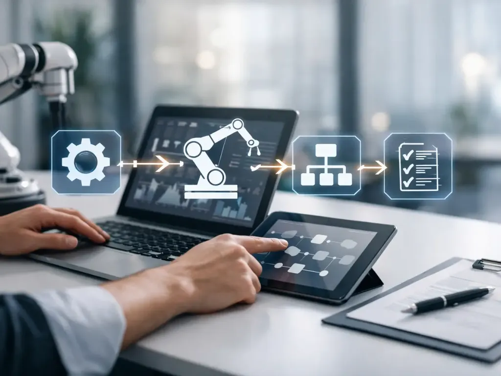 Automação de processos sem improviso